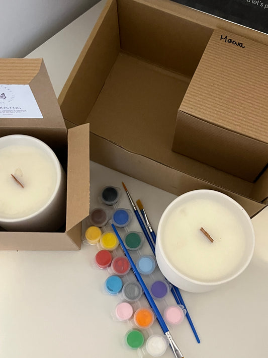 ALONE+TOGETHER wood wick candle paint kit